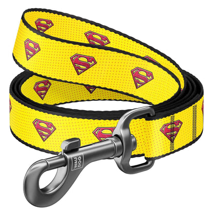 Superman - Yellow DC Comics Inspired Dog Leash